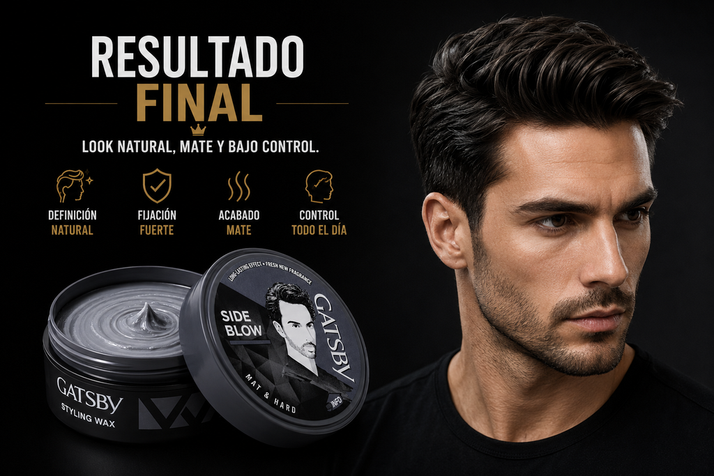 Gatsby Mat & Hard 80g | Cera Mate de Fijación Fuerte