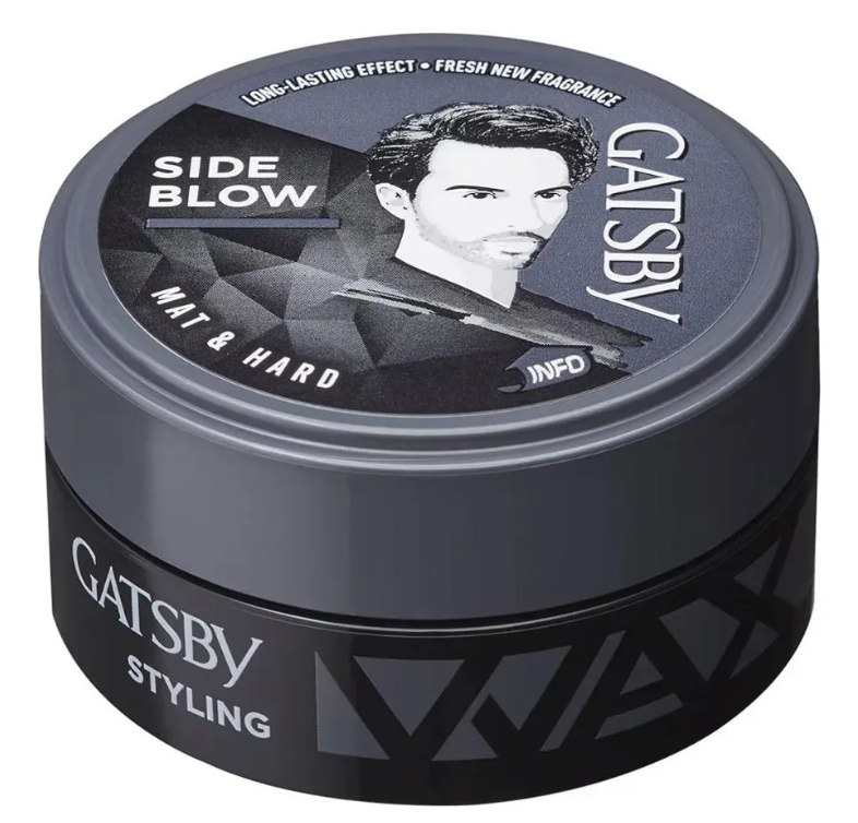 Gatsby Styling Wax Mat & Hard B - 75g Gris Original Hombre