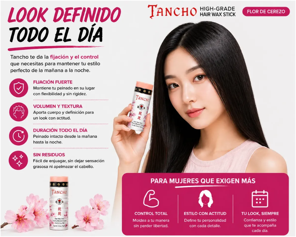 Cera Cabello Gatsby Tancho Flor De Cerezo Aroma Suave 100g